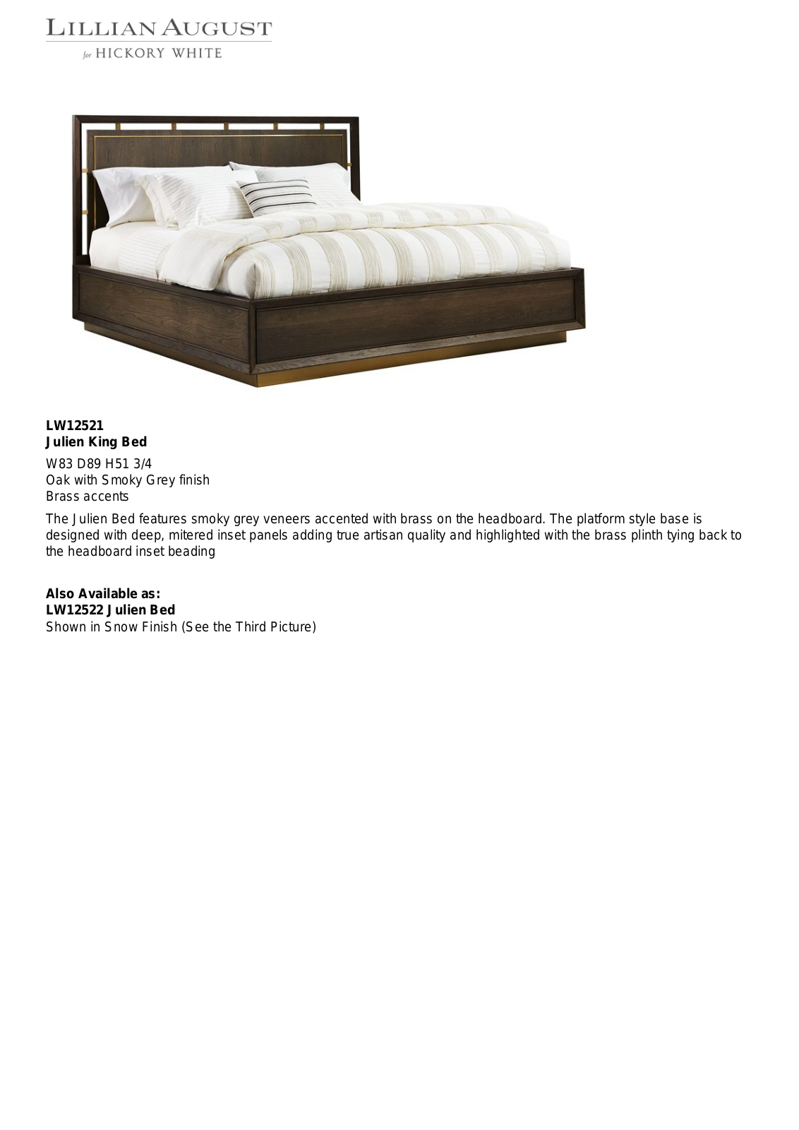 Lillian August LAML1019 Specifications - ManualMachine.com