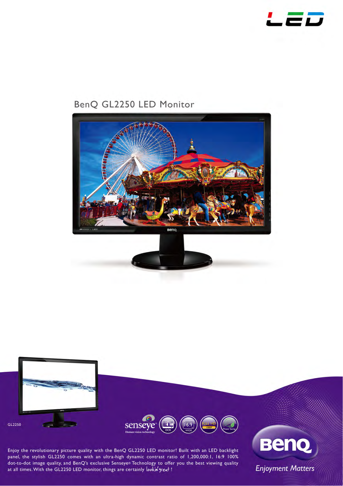 BenQ GL2250 User Manual