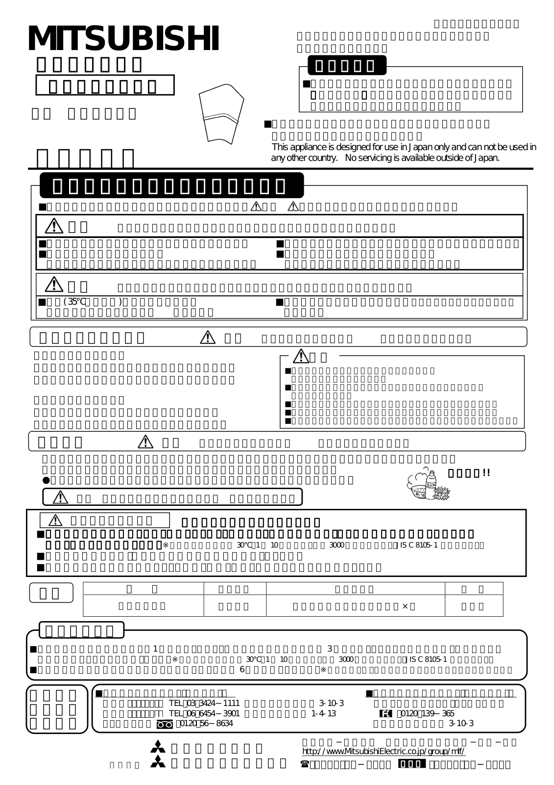 Melco LV4168 User Manual