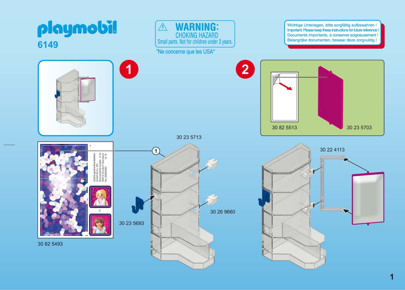 Playmobil 6149 Instructions