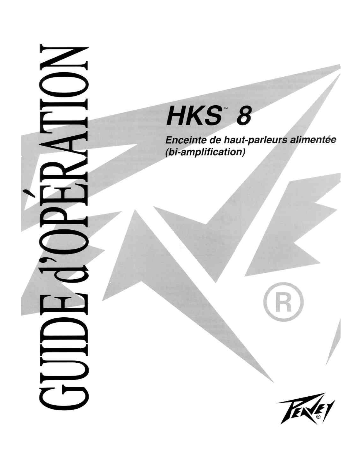 PEAVEY HKS 8 User Manual