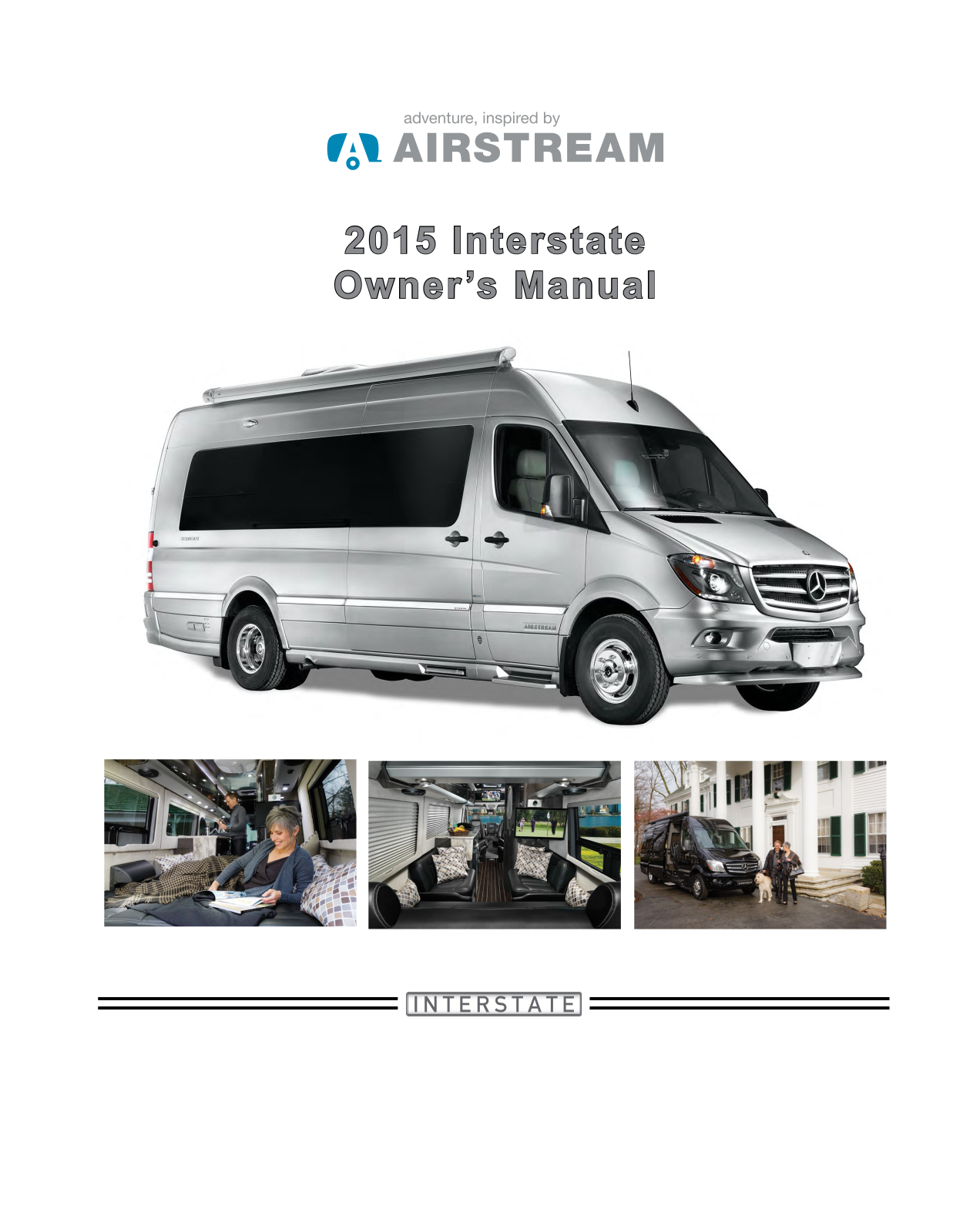 Airstream Interstate 2015 Owner's Manual