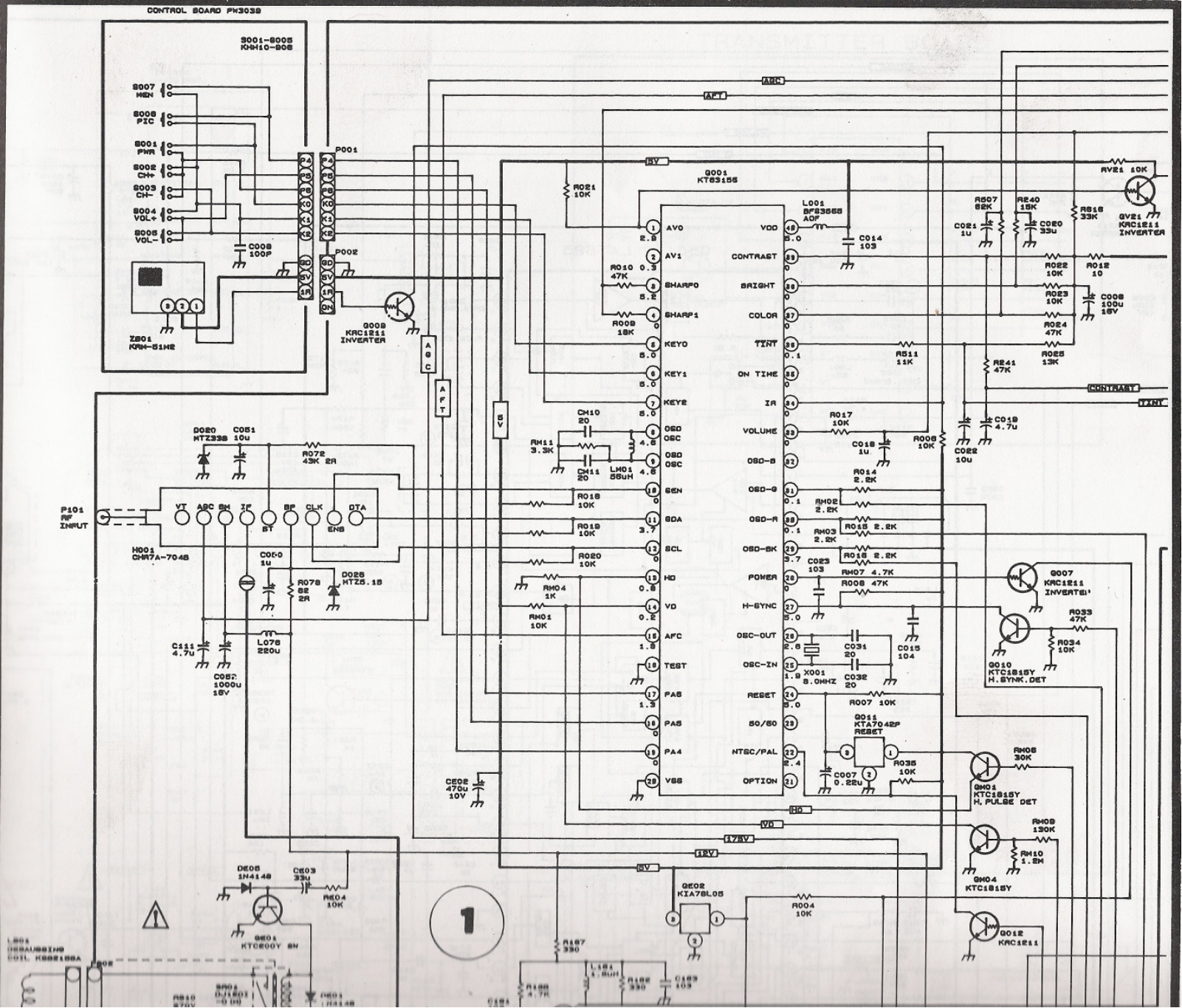 Audinac AC-255 Schematic - ManualMachine.com