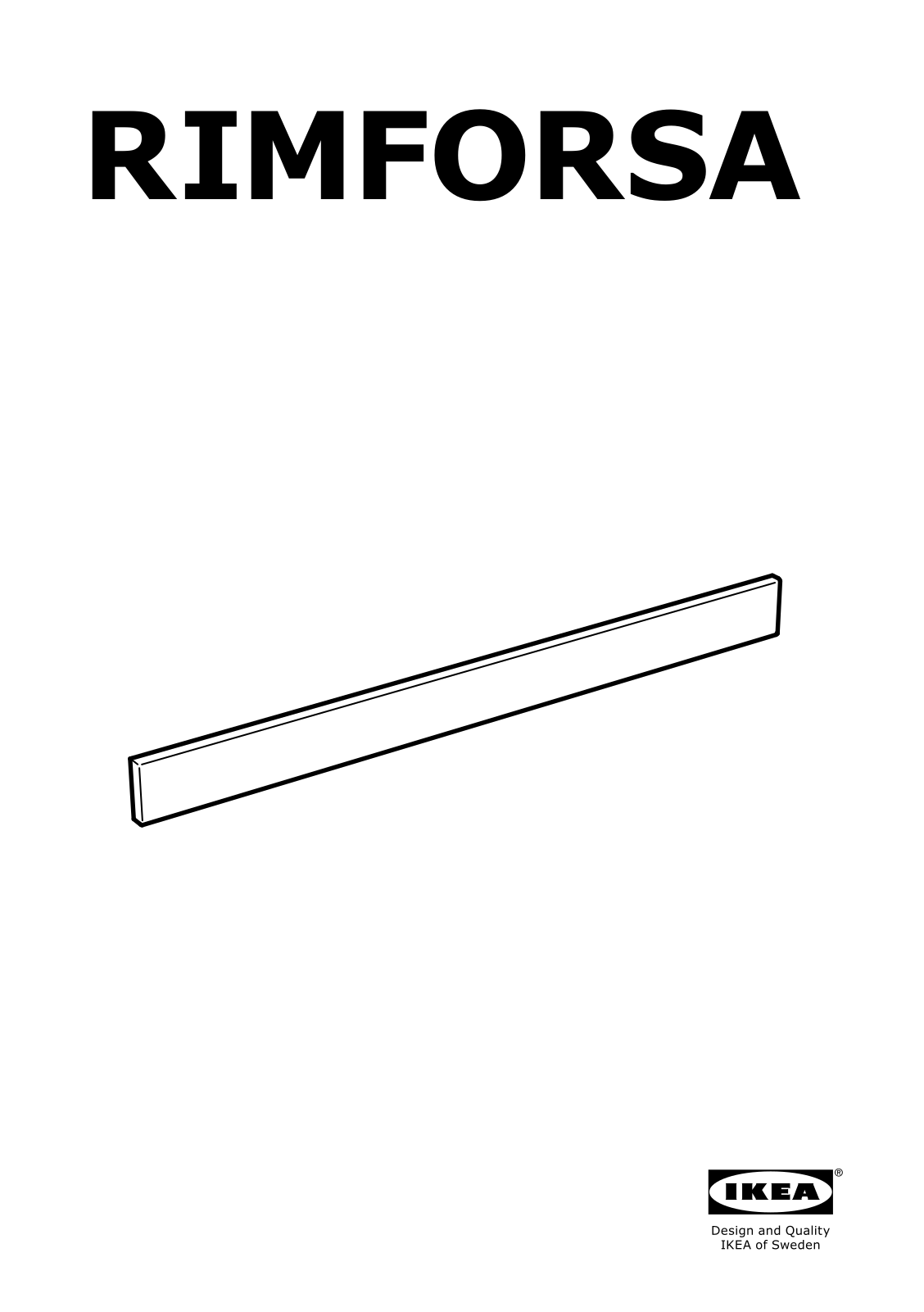 Ikea 00282071 Assembly instructions