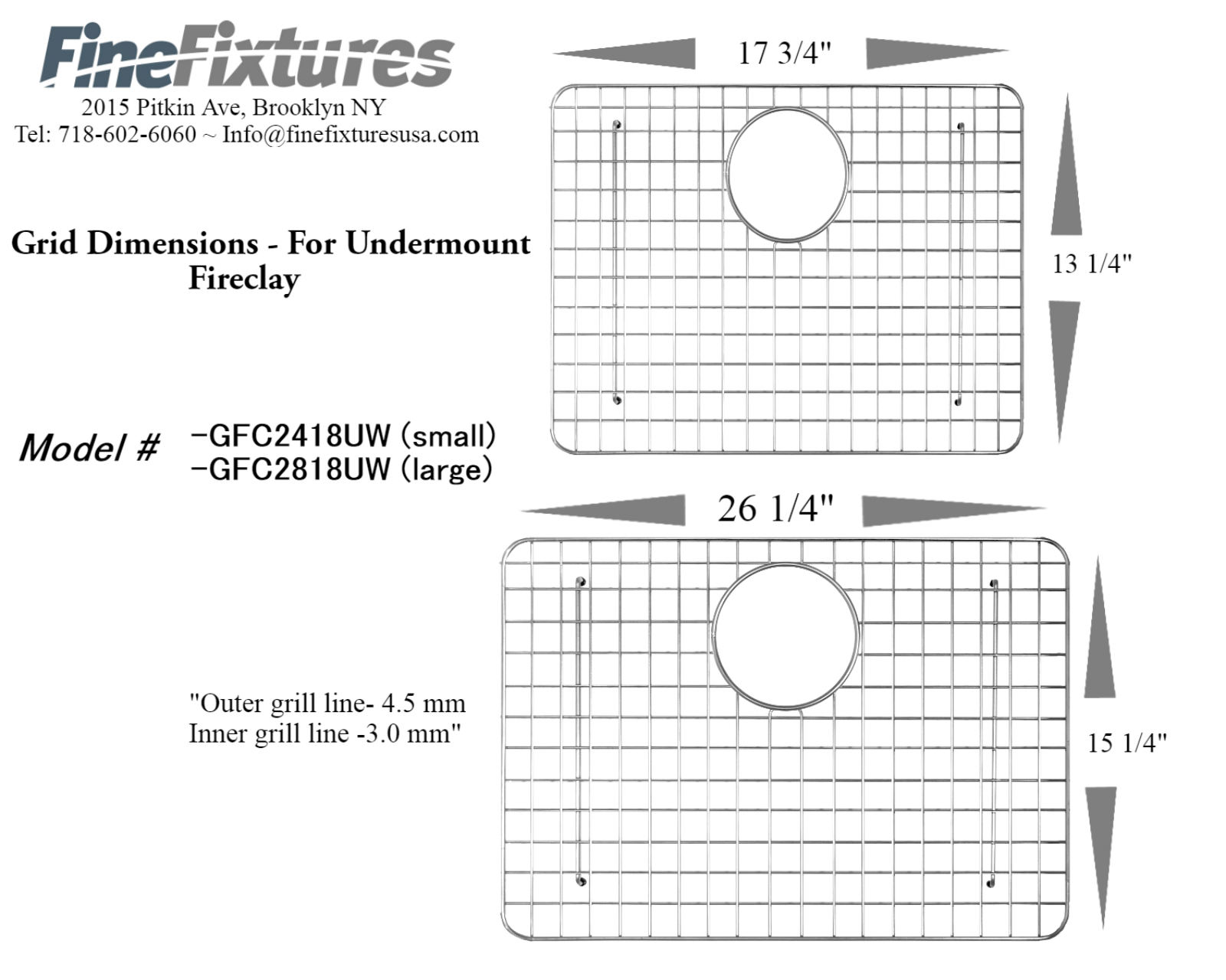 Fine Fixtures EAFK1013 Specifications - ManualMachine.com