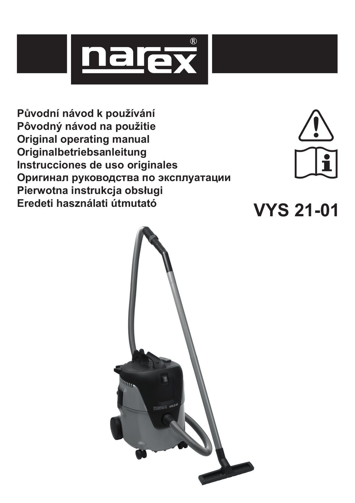 Narex VYS 21-01 User Manual