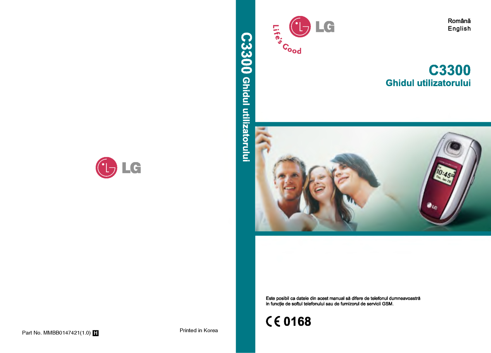 Lg C3300 User Manual