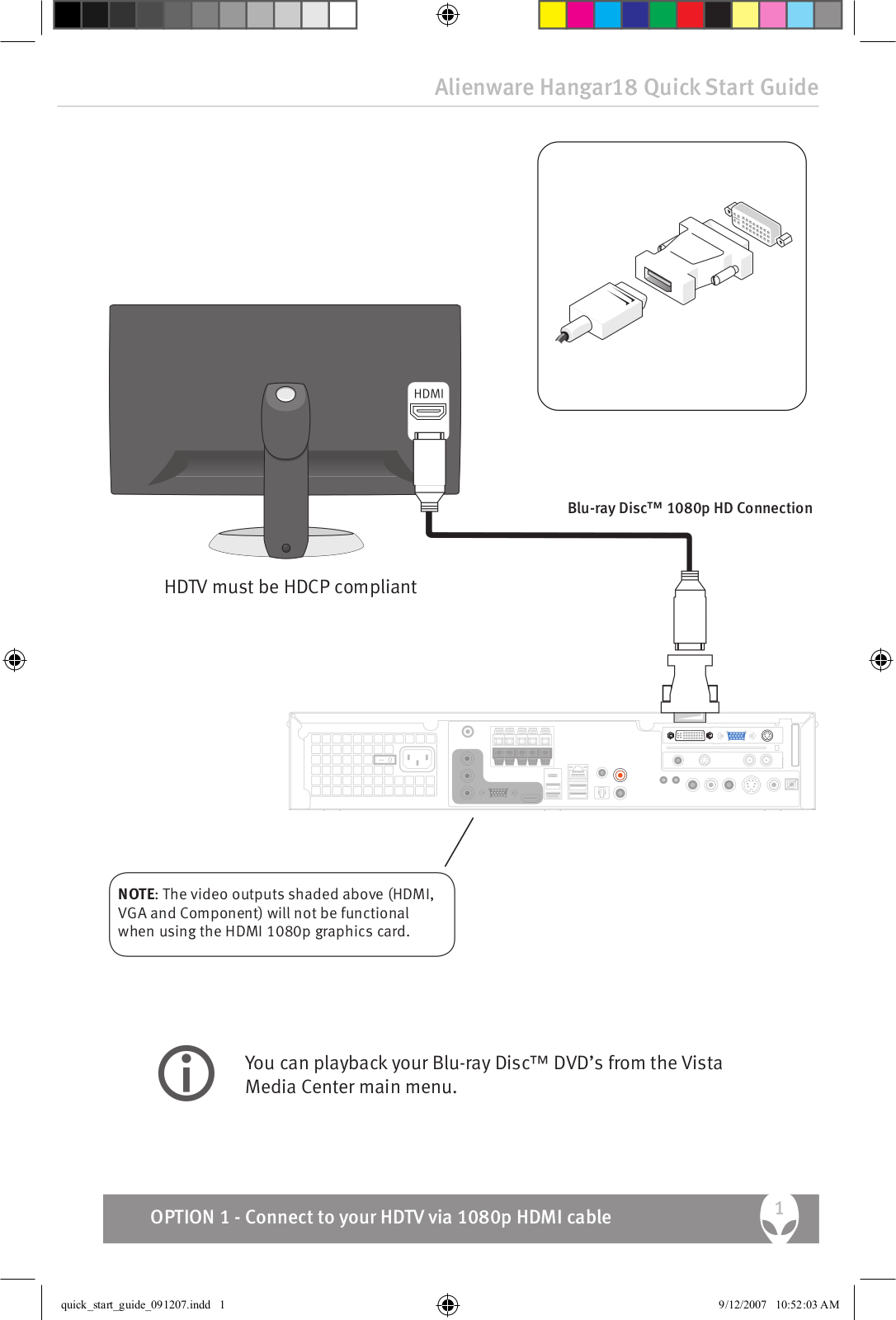 Alienware Hangar18 User Manual