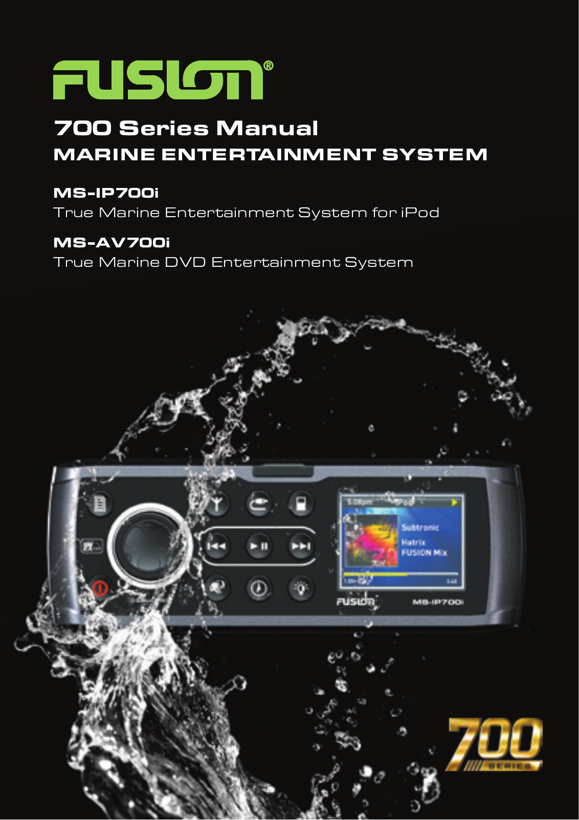 Fusion MS-AV700i User Manual