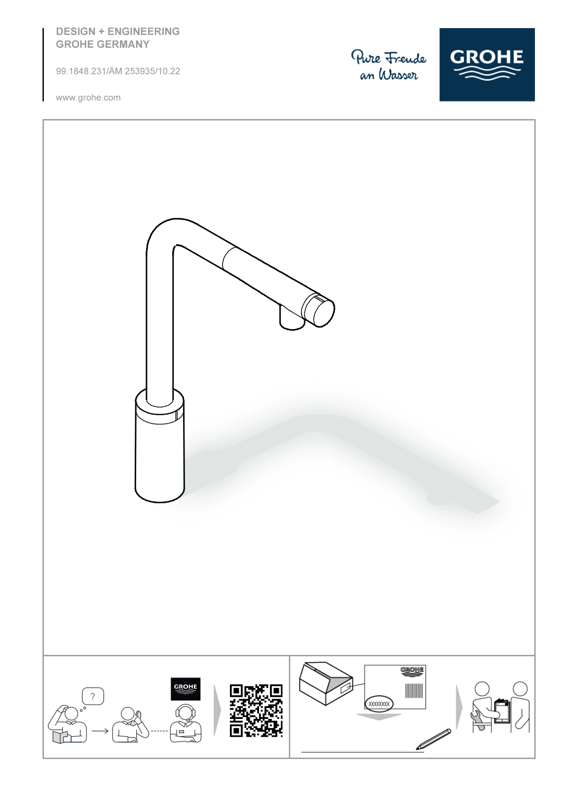GROHE 31615GN0 User guide - ManualMachine.com