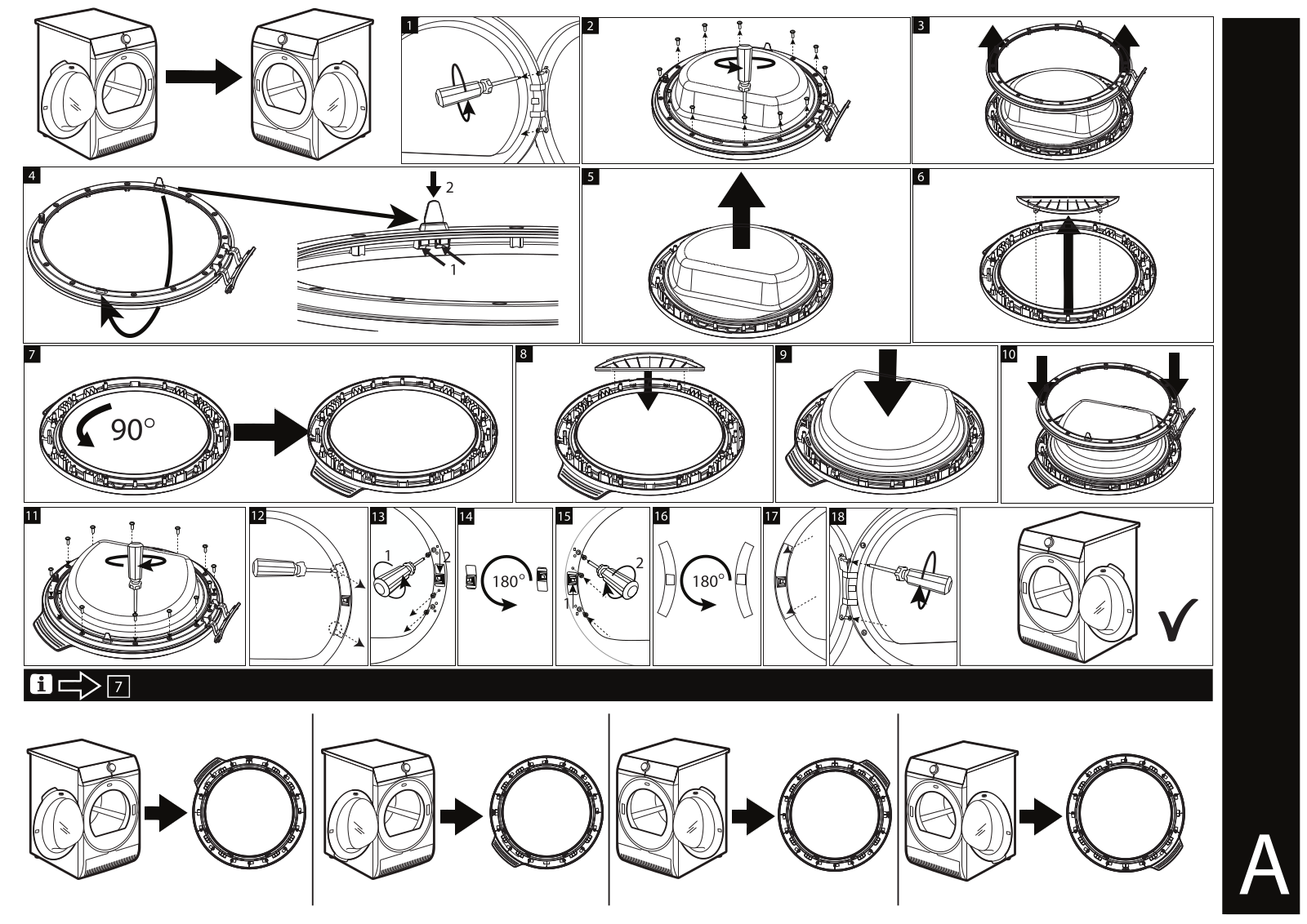AEG T8DEM842E Installation instructions - ManualMachine.com