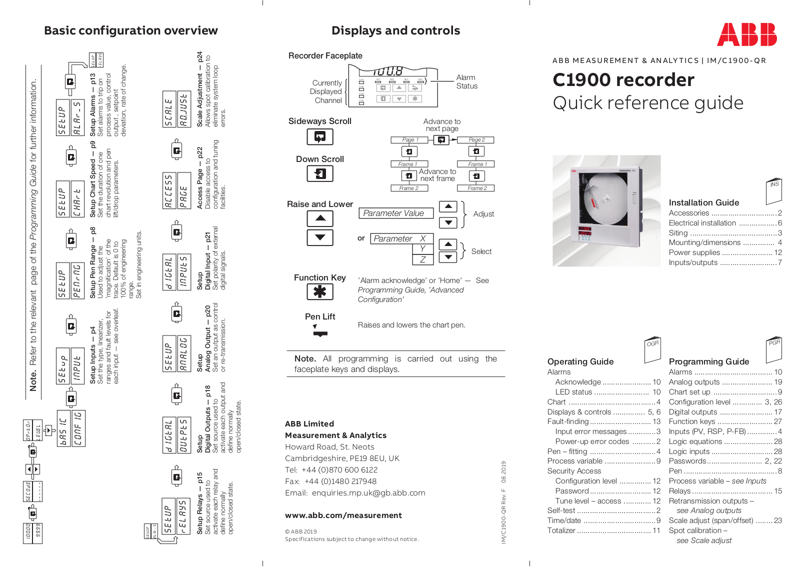 Abb C1900-QR User Manual