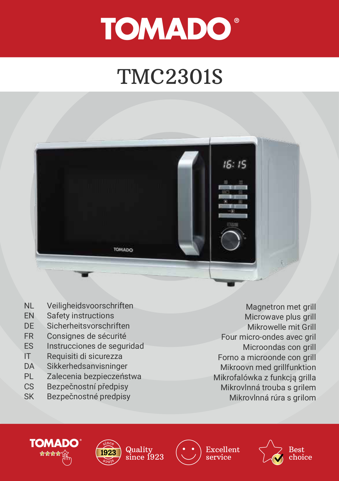 Tomado TMC2301S User guide - ManualMachine.com