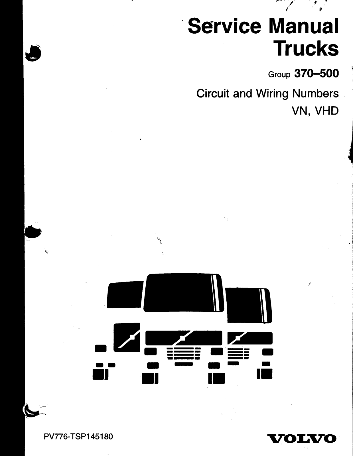 Volvo VN, VHD Service Manual
