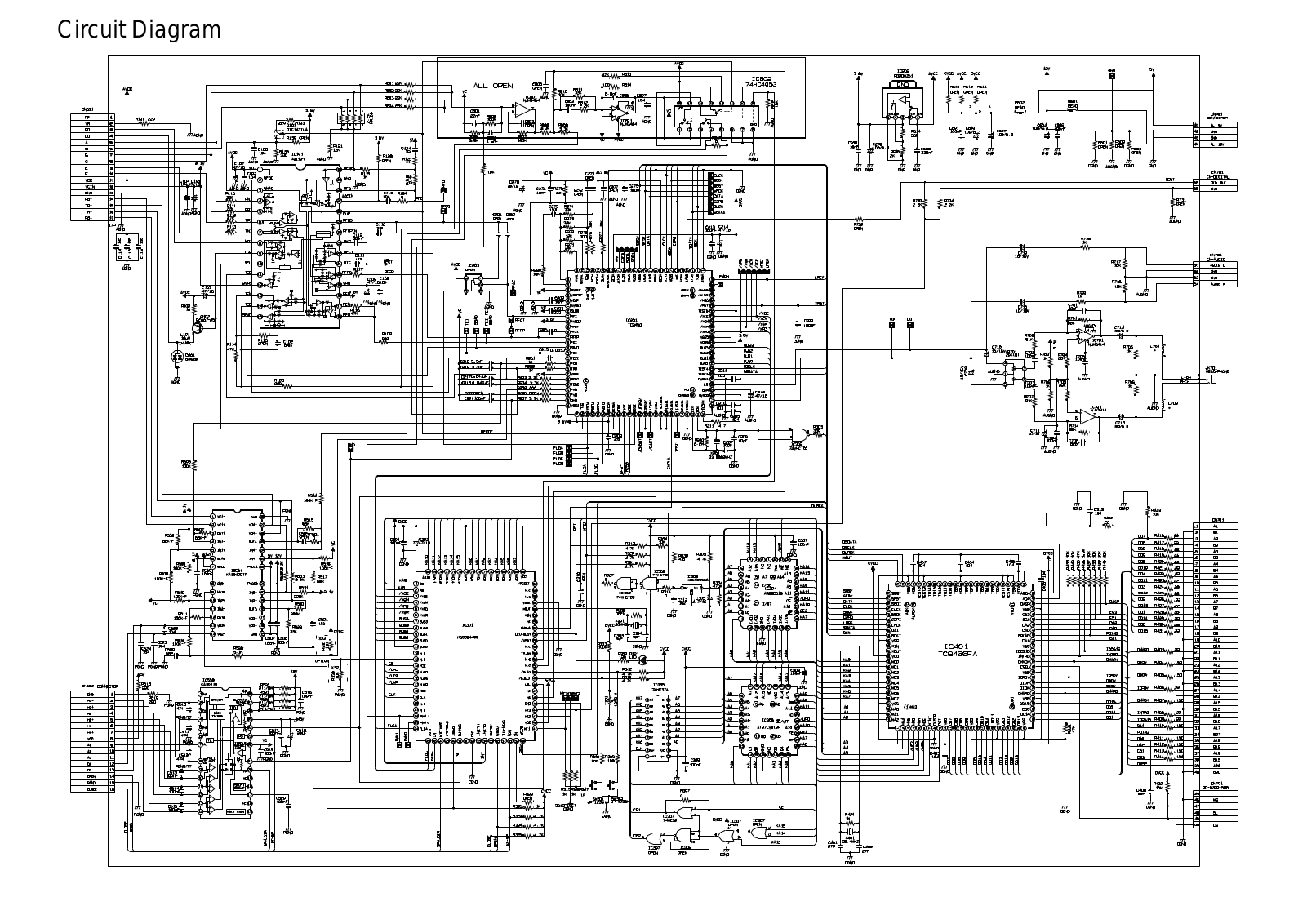 Samsung SCR3232 PCB Diagram