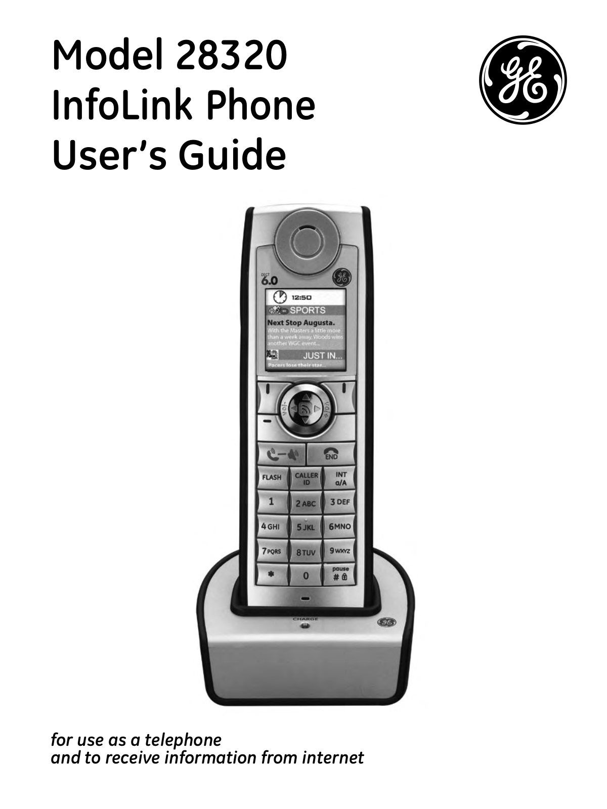 GE 00018937, 28320xx2 User Manual