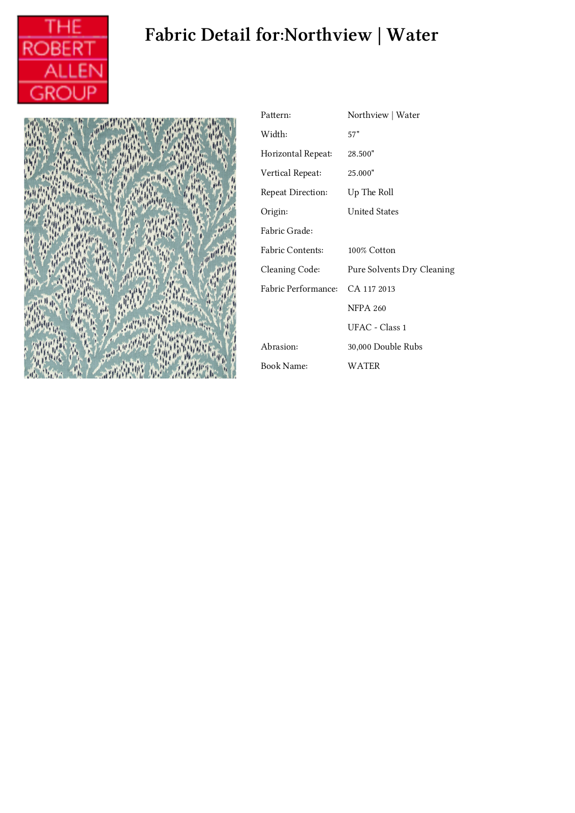 Robert Allen RALF1480 Specifications - ManualMachine.com