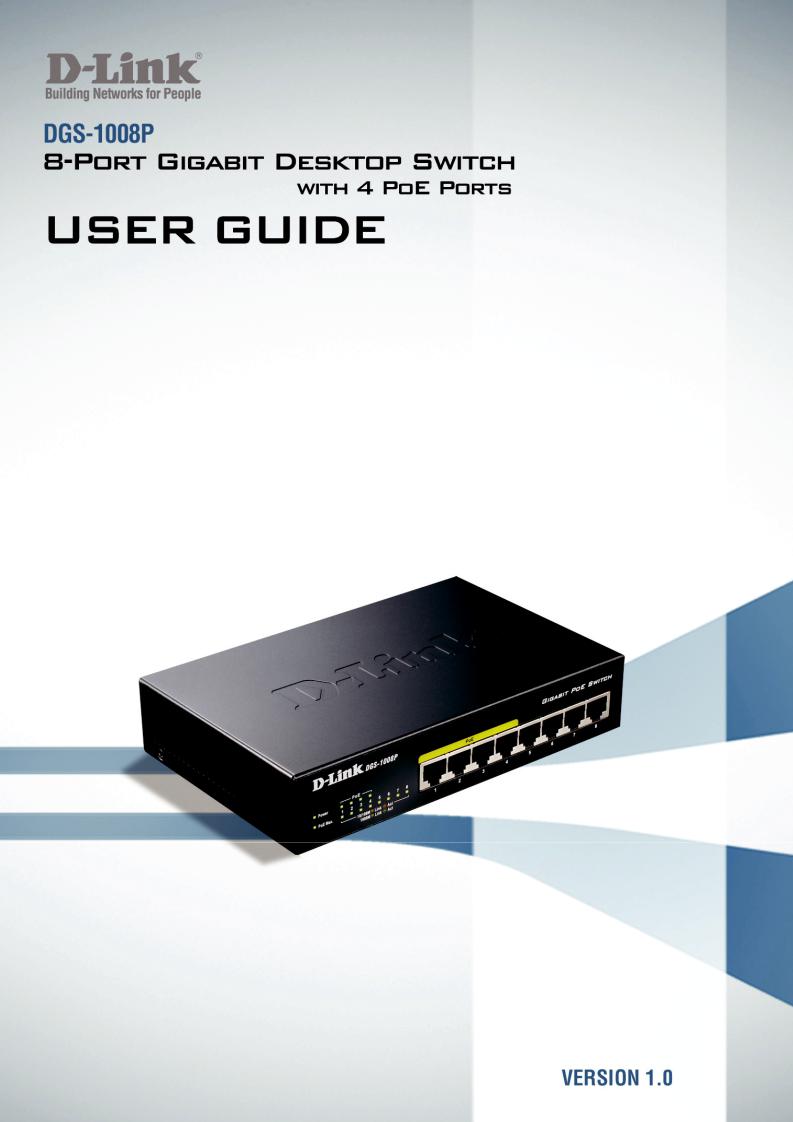 D-Link DGS-1008P User Manual