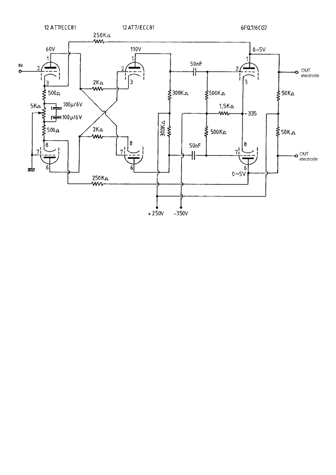 Stax SRX Schematic