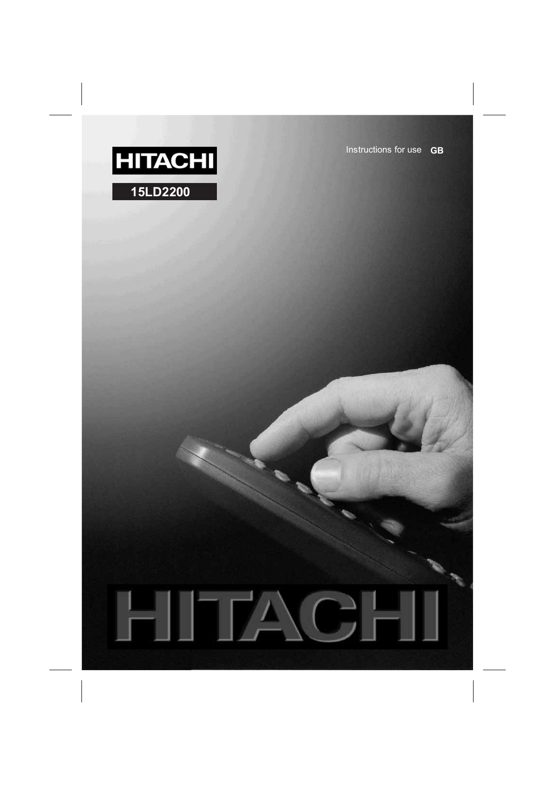 Hitachi 15LD2200 User Manual