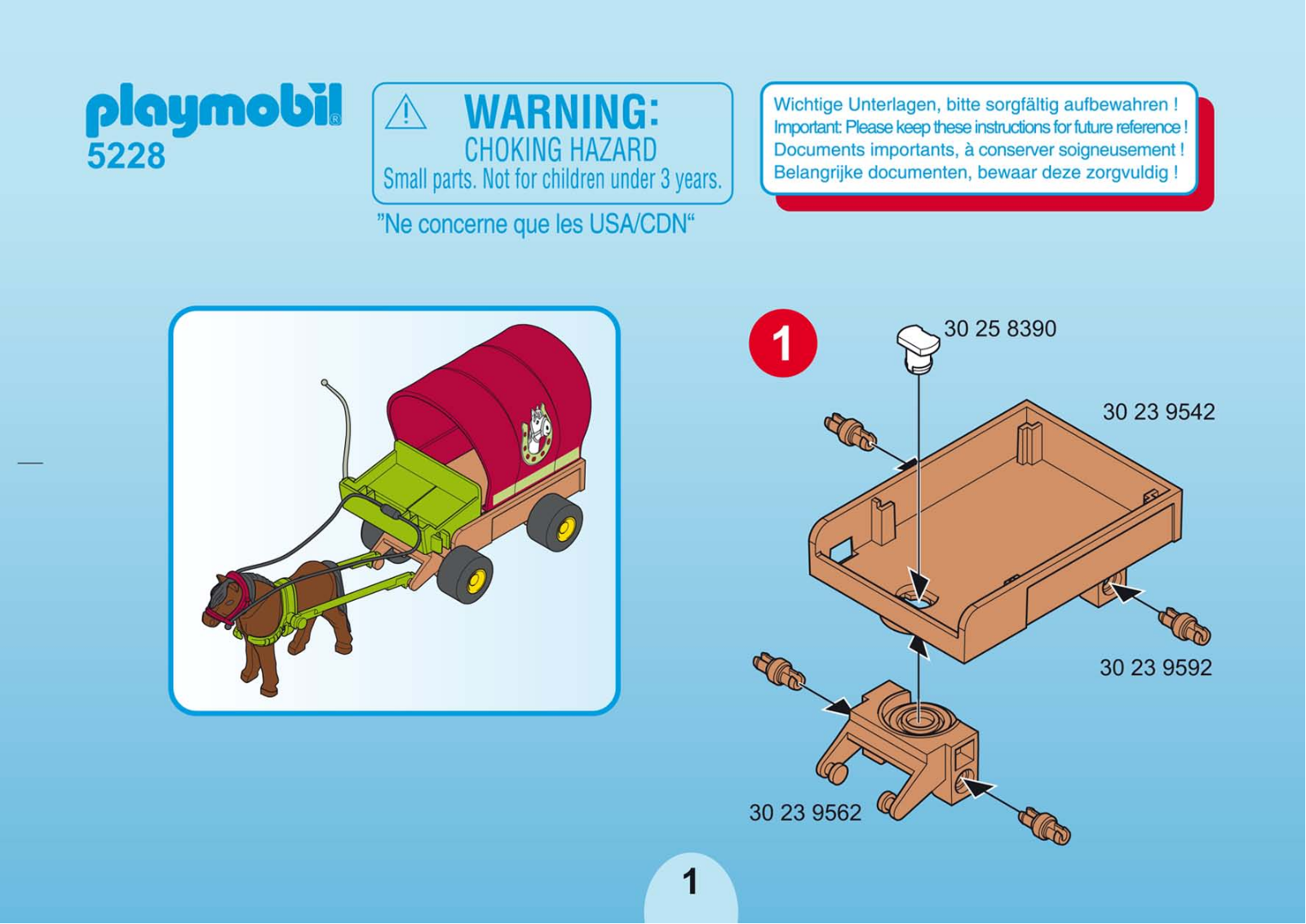 playmobil 5228 Instructions