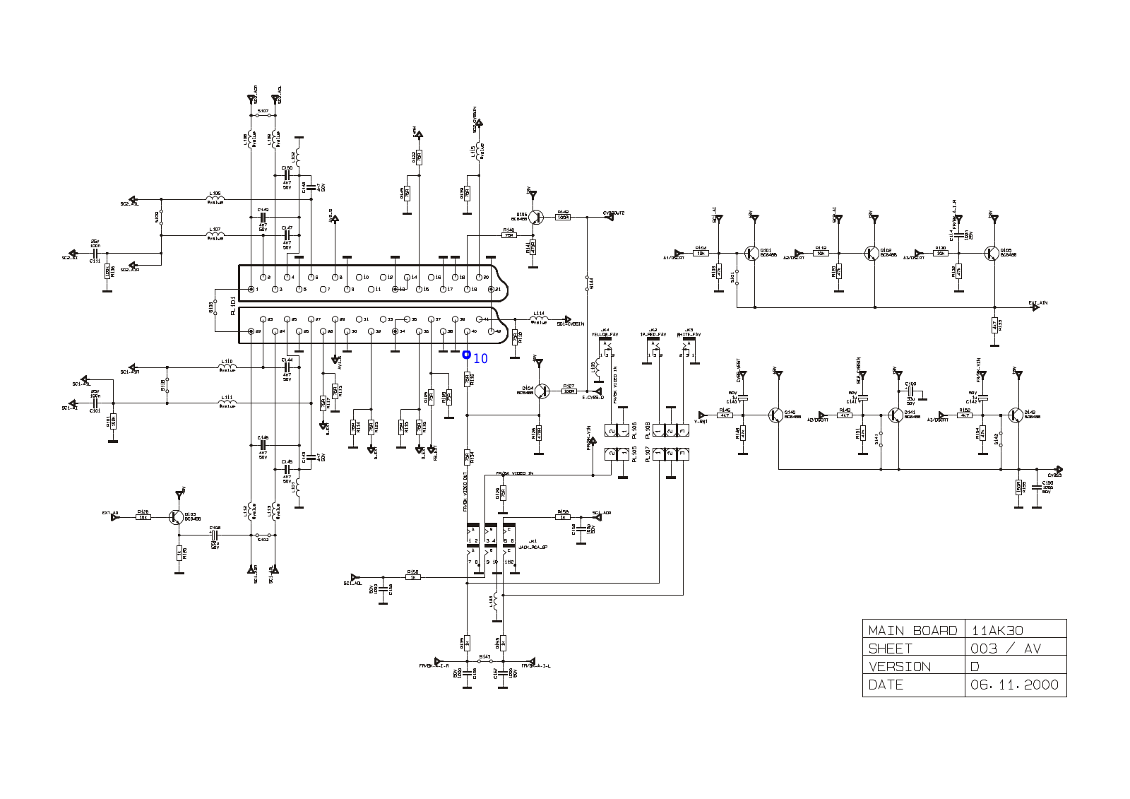 VESTEL 11AK30 Diagram