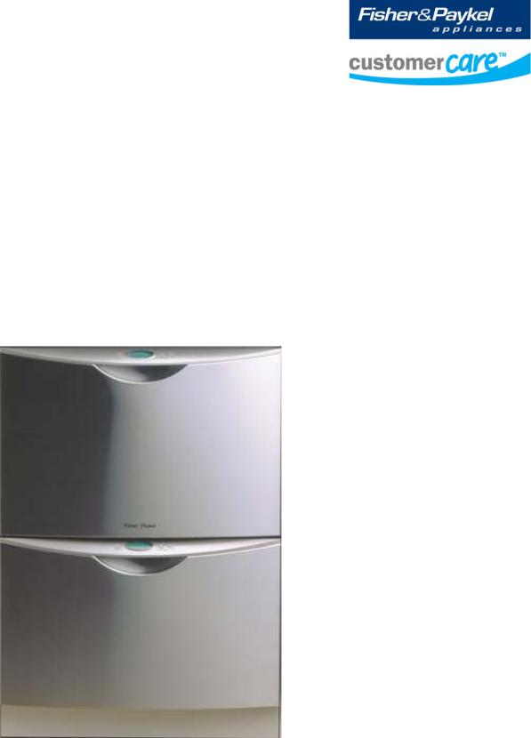 Fisher & Paykel DS605, DD605 User Manual