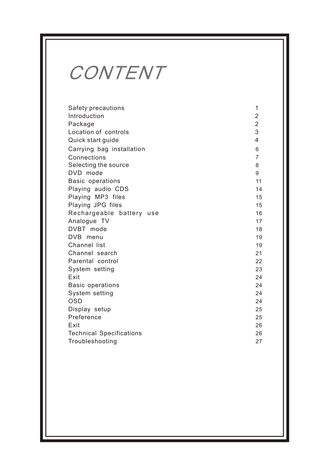 Scott DPX 7040 HTV User Manual