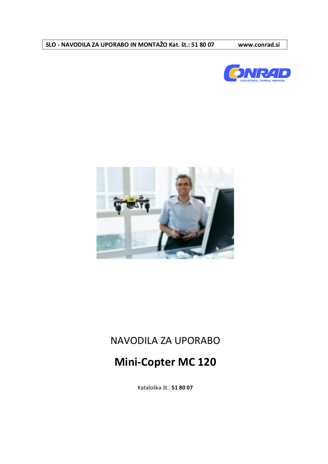 Reely Mini‐Copter MC 120 User manual