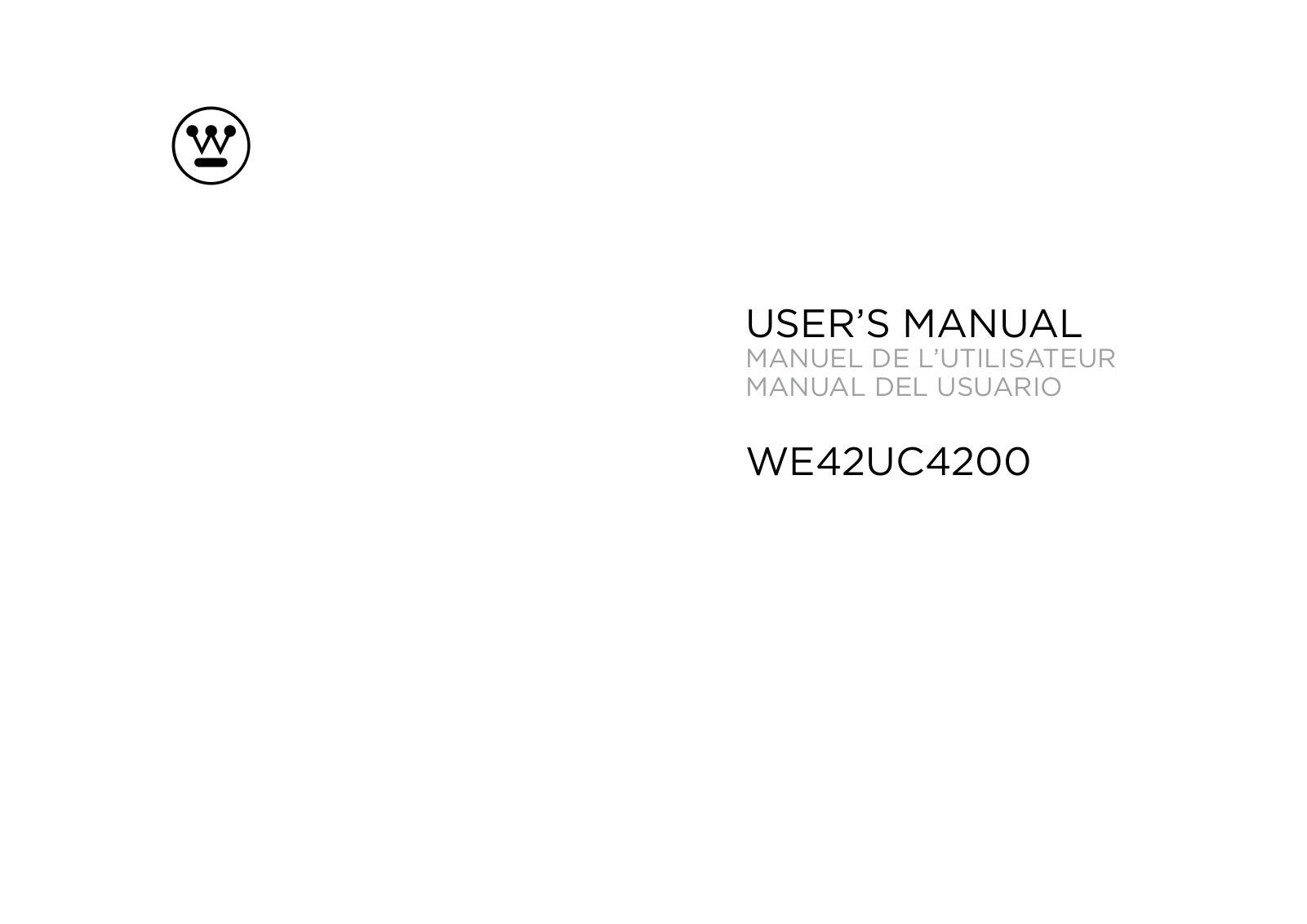 Shenyang Tongfang Multimedia Technology WE42UC420 User Manual