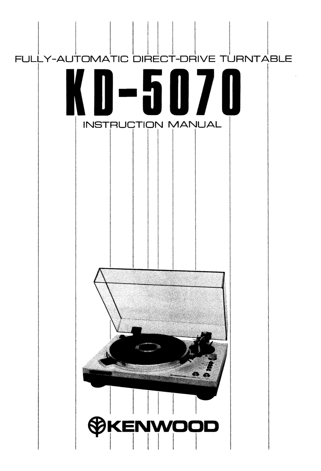 Kenwood KD-5070 Owners manual