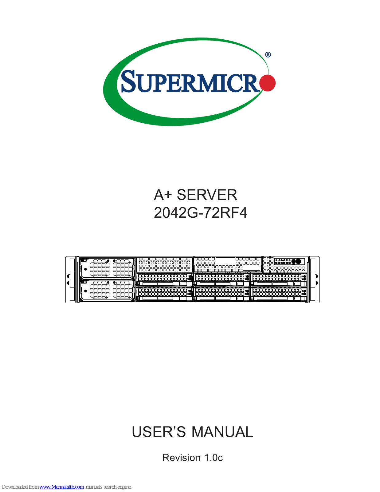 Supermicro 2042G-72RF4 User Manual