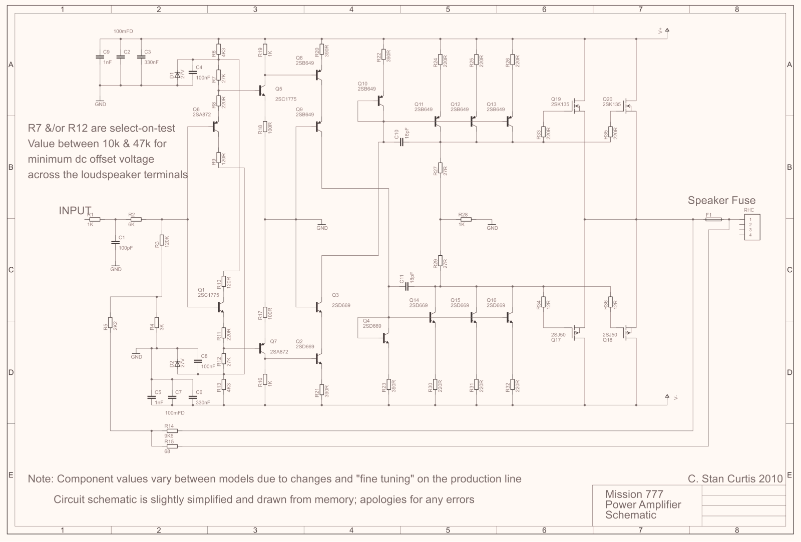 Mission 777 Schematic