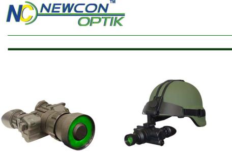 Newcon Optik NVS 7 User Manual