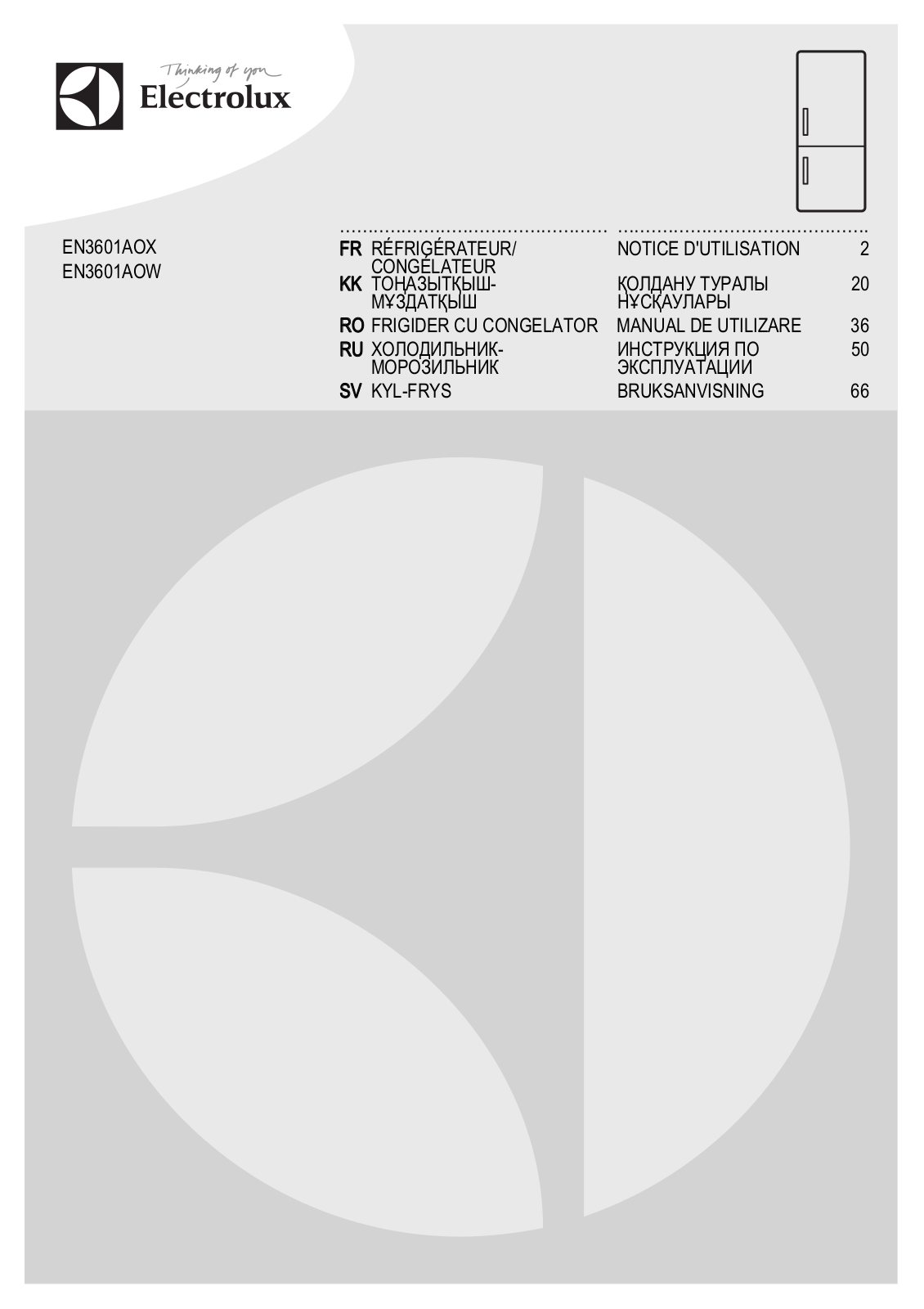 Electrolux EN 3601 AOX User manual