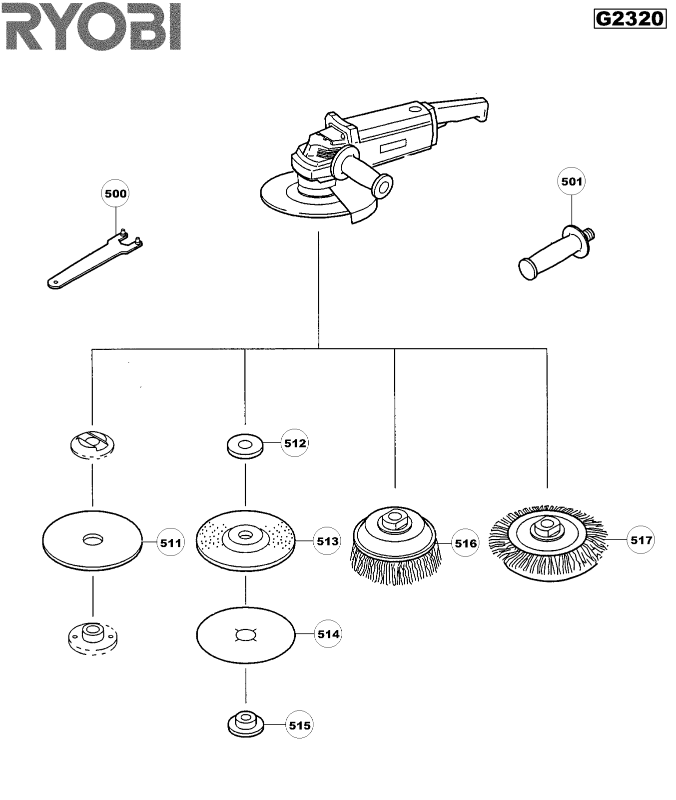 Ryobi G2320 User Manual