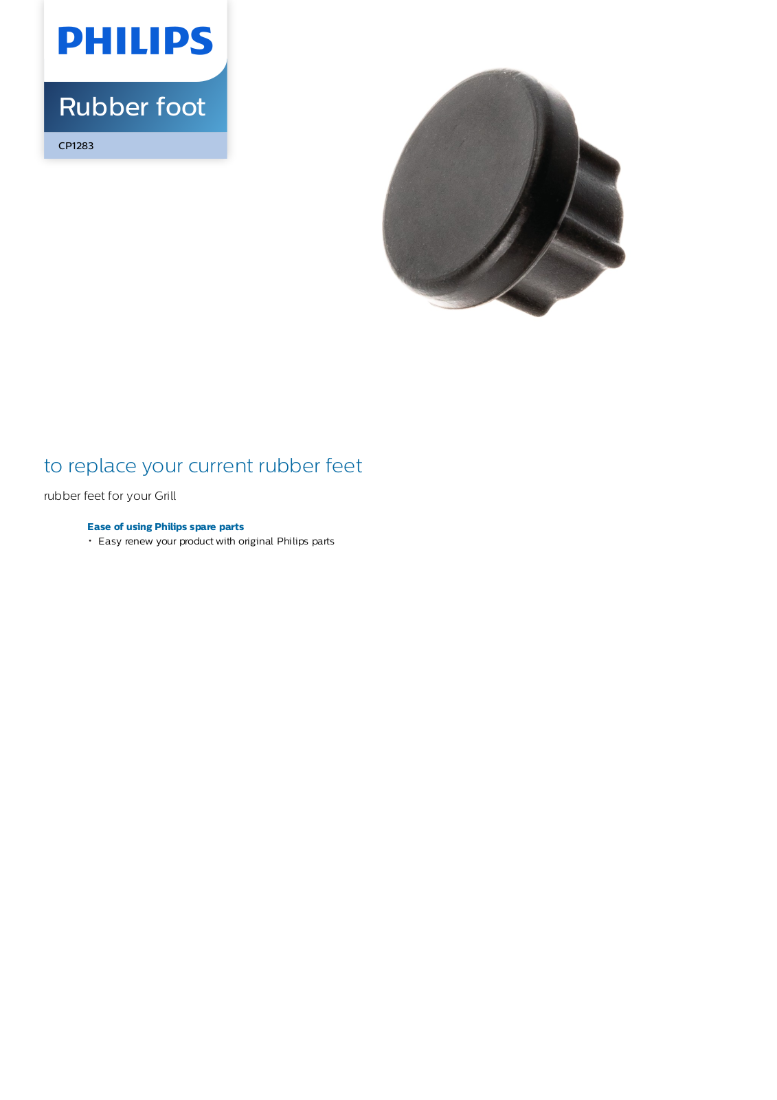 Philips CP1283/01 Leaflet - ManualMachine.com
