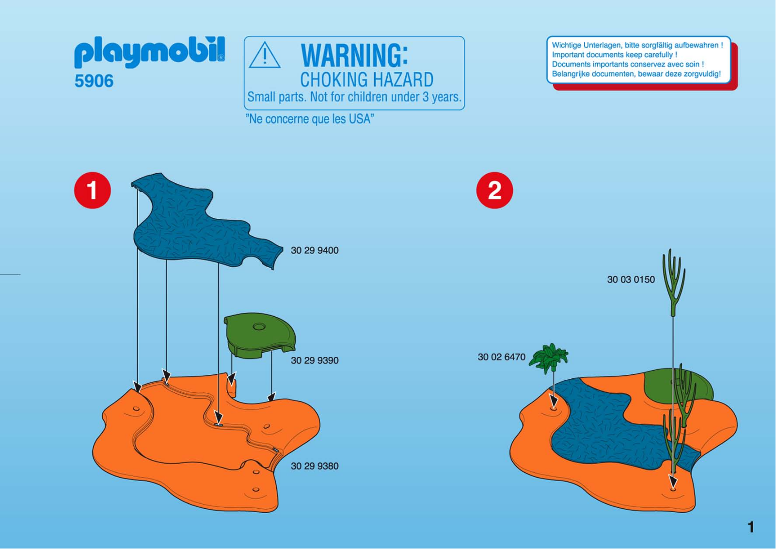 Playmobil 5906 Instructions