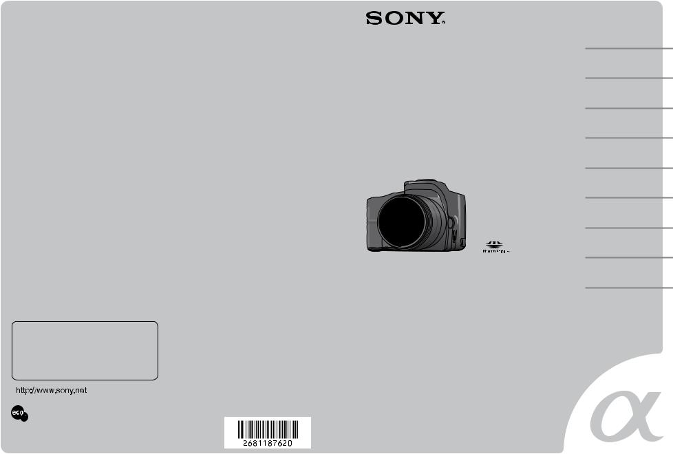 Sony DSL R-A100 W User Manual