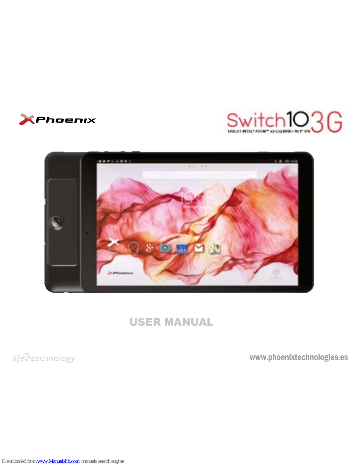 Phoenix SWITCH10 3G, PHSWITCH103G User Manual