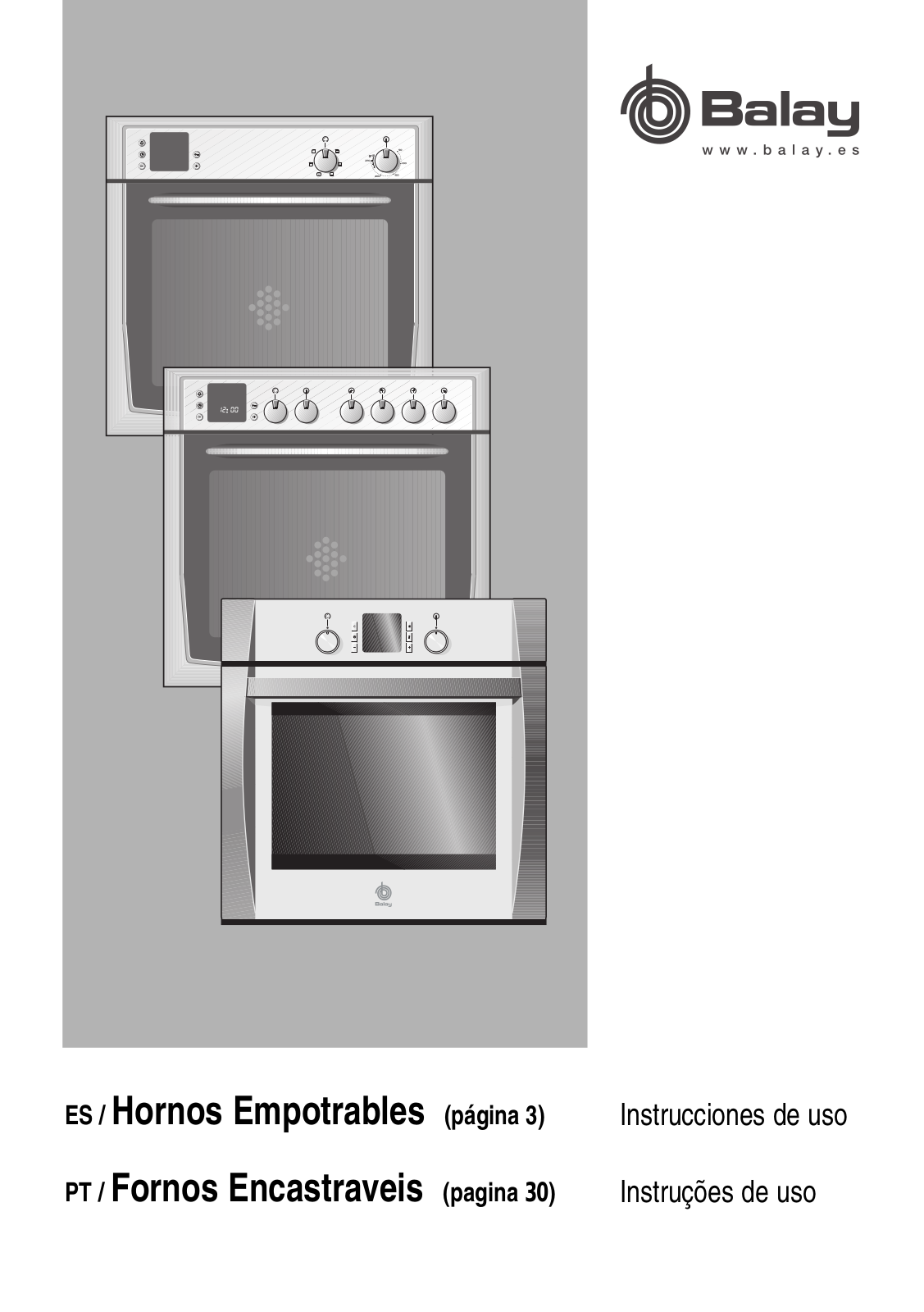 Balay 3HF508N, 3HF508X, 3HF508A, 3HF506B, 3HF508B User Manual