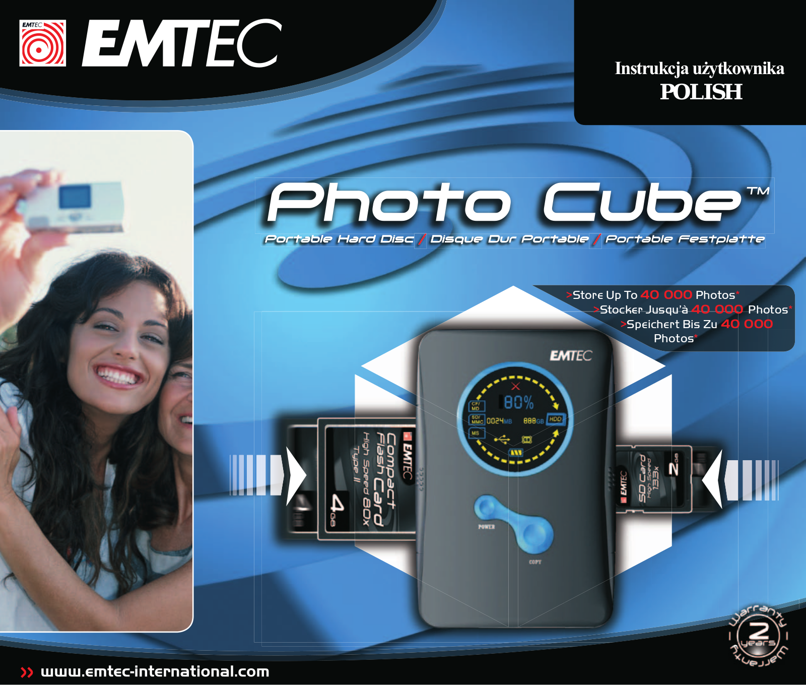 Emtec PHOTO CUBE User Manual