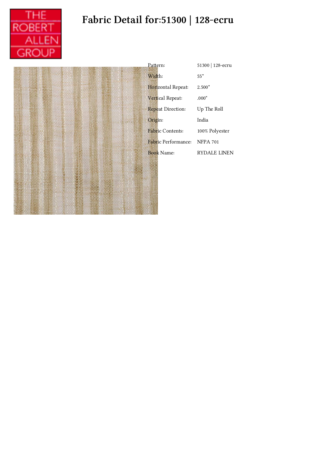 Duralee CRAL4228 Specifications - ManualMachine.com