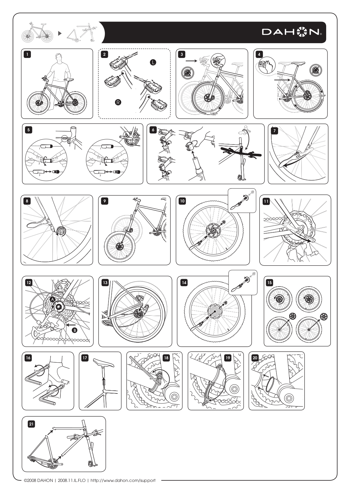 Dahon FLO 2010, FLO 2009 Instructions Manual