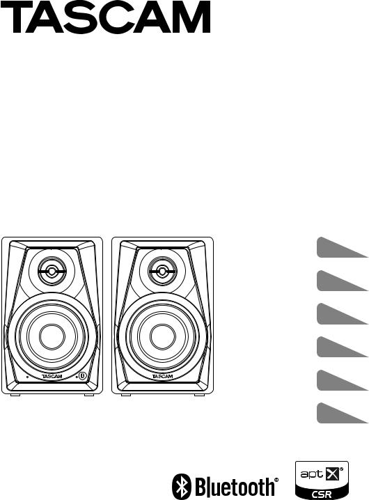 Tascam VL-S3 BT User manual