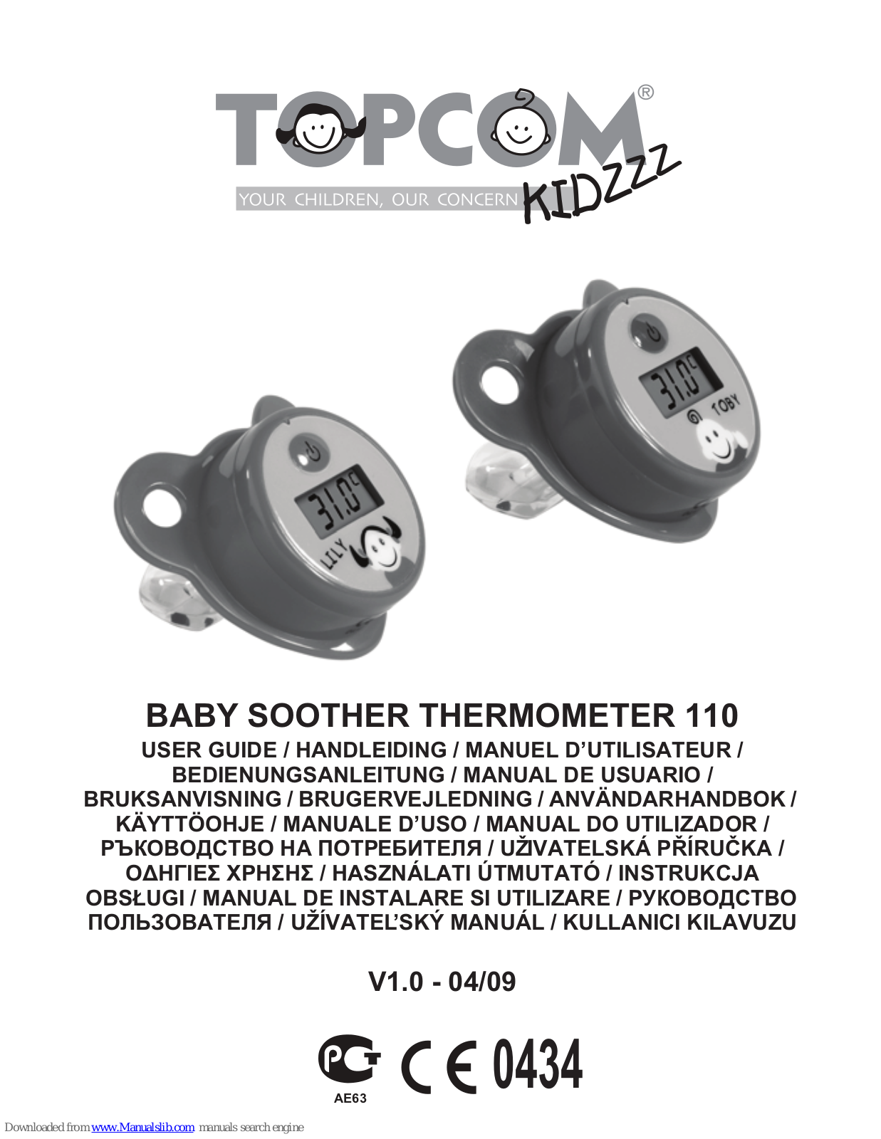 Topcom 110 Instrukcja ObsŁugi Manual