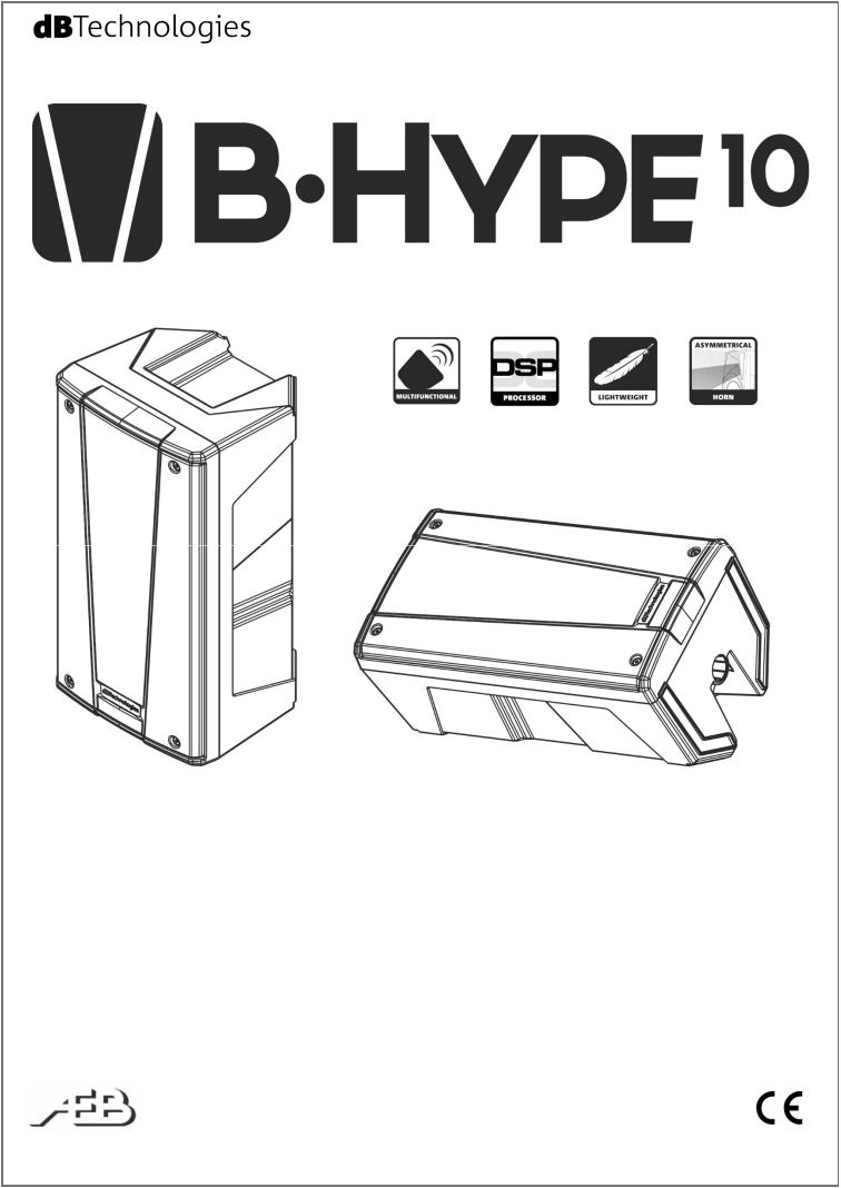 dB Technologies B-Hype 10 operation manual