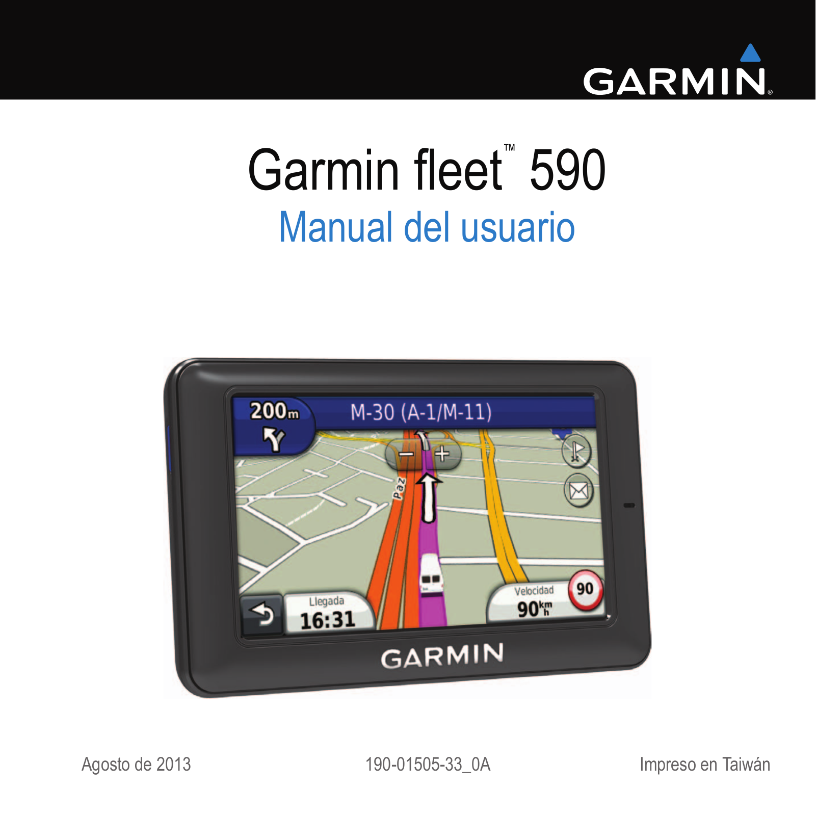 Garmin Fleet 590 User Manual