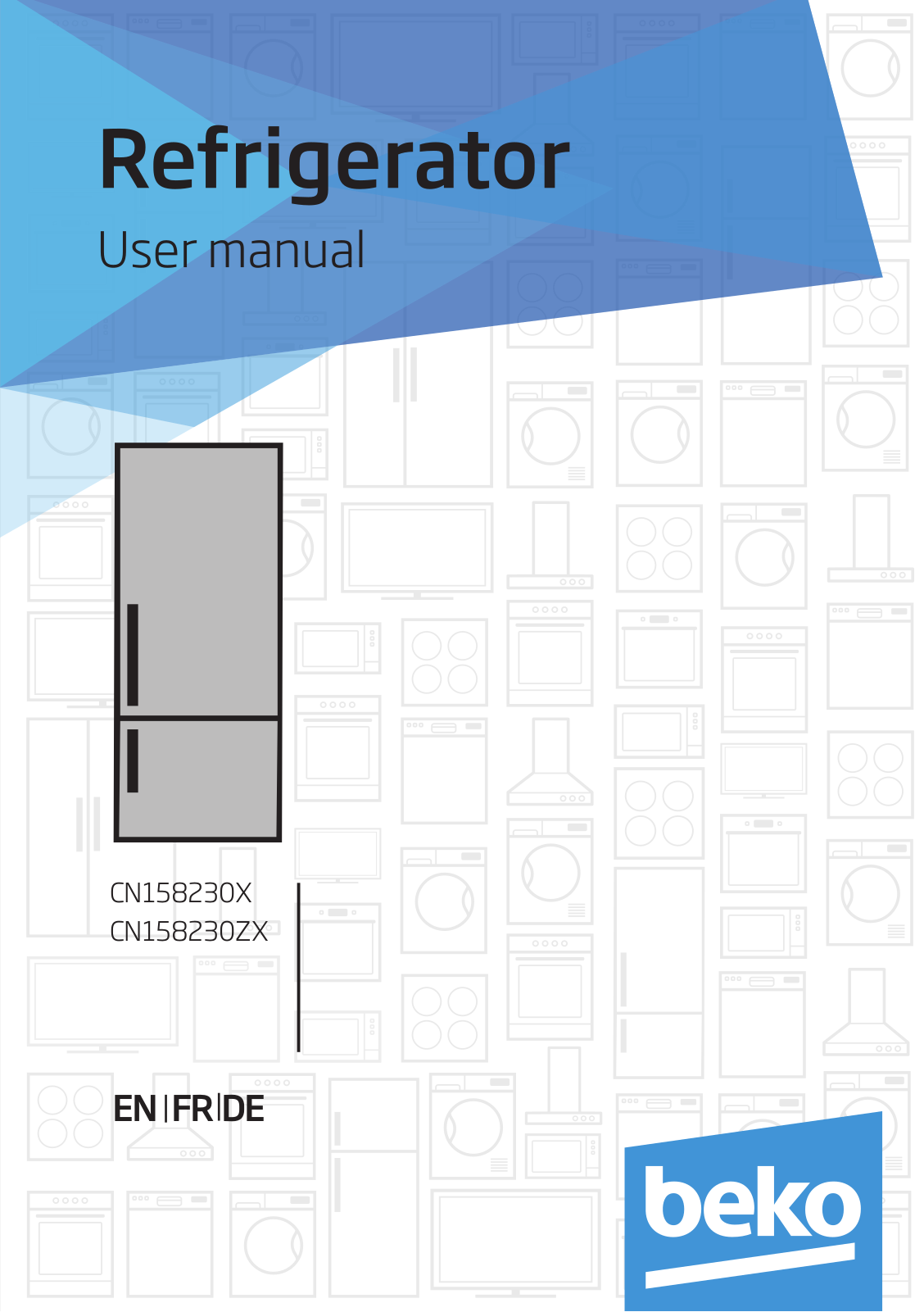 Beko CN158230X, CN158230ZX User manual