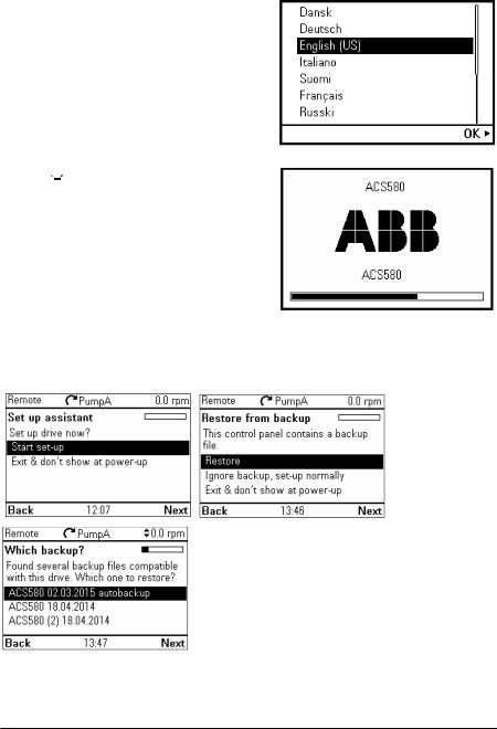 ABB ACx-AP-x Assistant control panels Users Manual